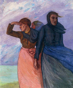 Drei Frauen am Strand, 1909