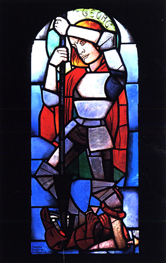 St. Georg als Drachentter, 1935